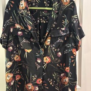 Women’s DR2 Black Floral Shirt